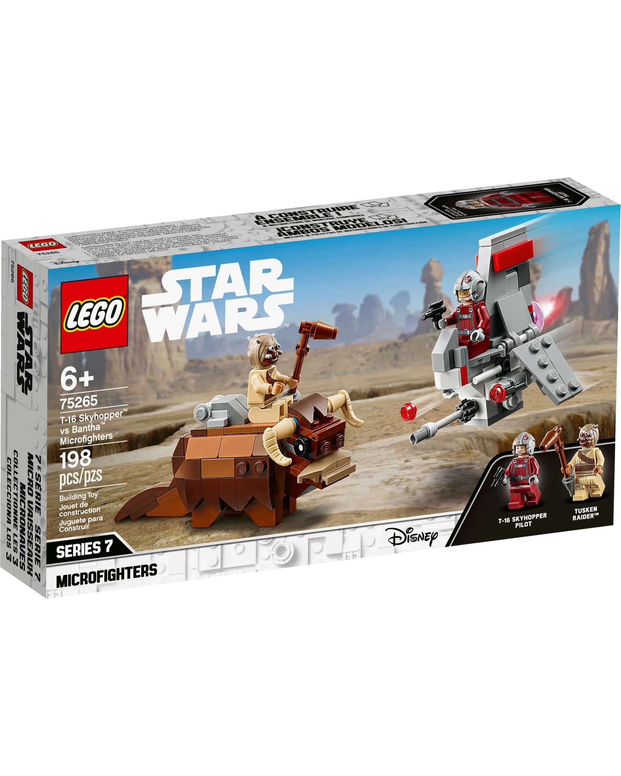1 LEGO 75265 Star Wars T-16 vs. Bantha Microfighters, 1 of 5