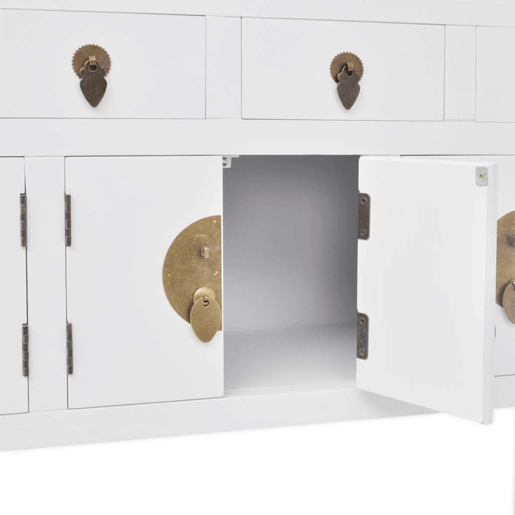 5 Vidaxl Wooden Sideboard - White, 5 of 10