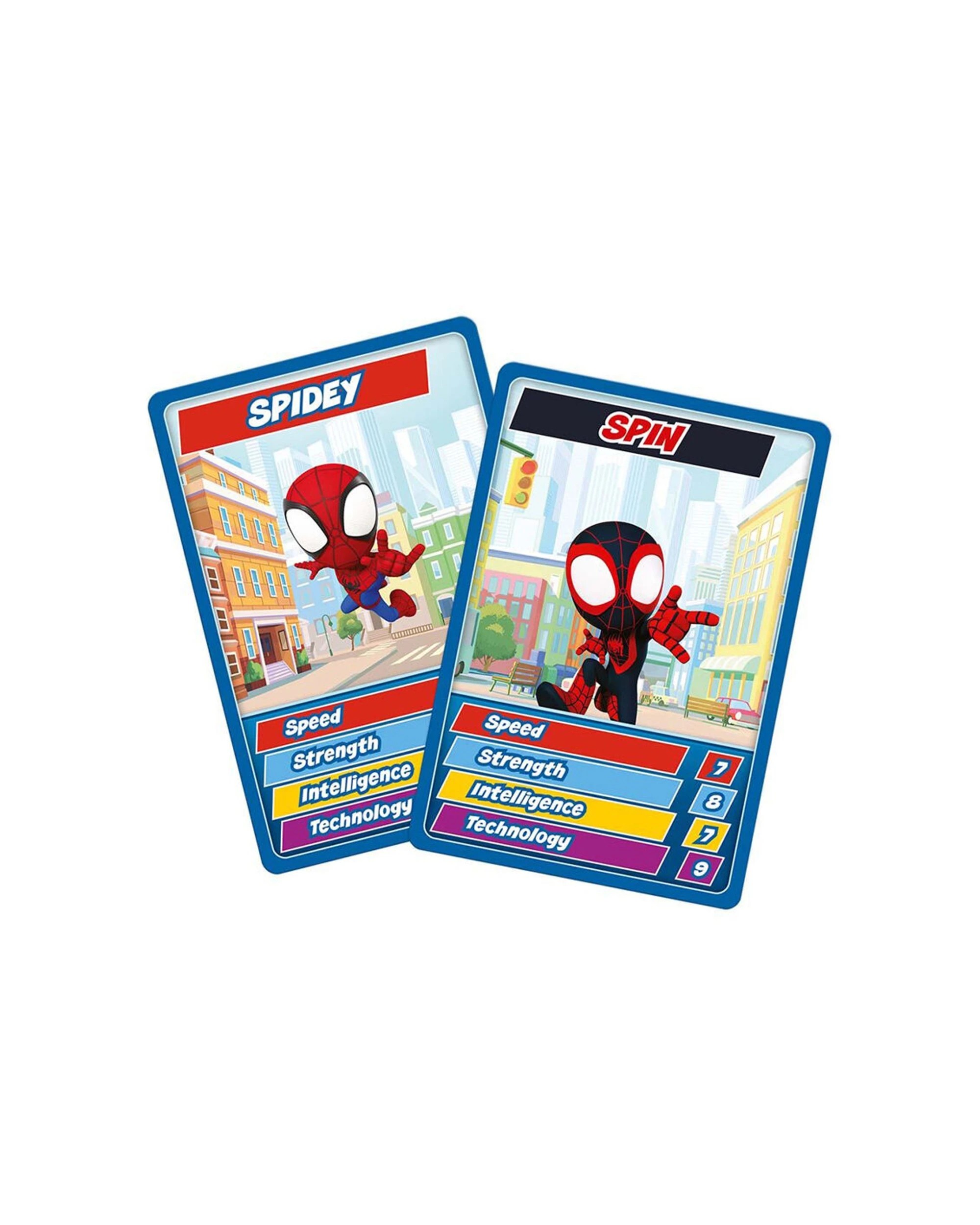 2 Top Trumps Juniors Spidey and His Amazing Friends Card Game - Blue, 2 of 4