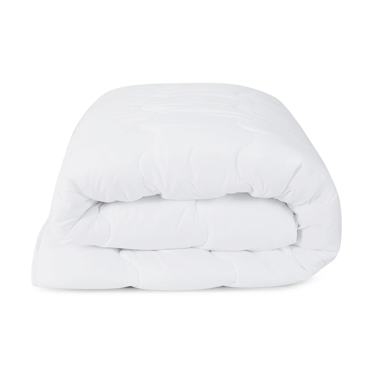 2 Strapped Airflow Mattress Topper - King Bed, White, 2 of 5