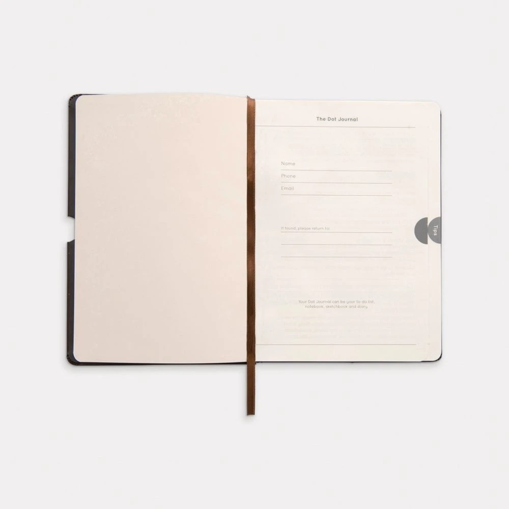 2 Otto A5 The Dot Journal Brown, 2 of 8