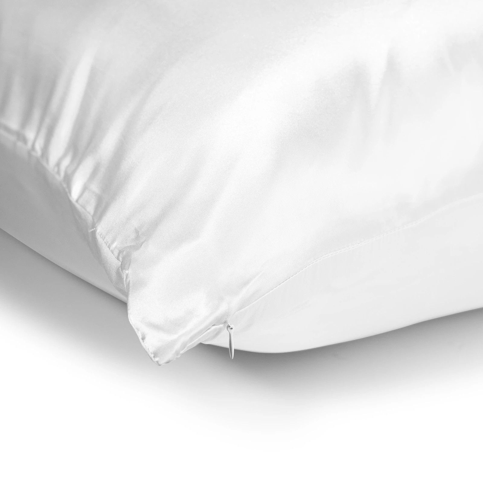 7 Casa Decor Luxury Satin Pillowcase Set With Gift Box Luxury Bedding  Twin Pack - White, 7 of 10