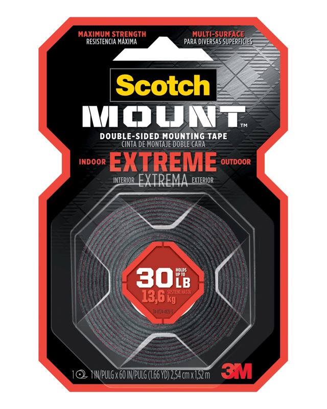 Scotch Mount Double-Sided Extreme Mounting 