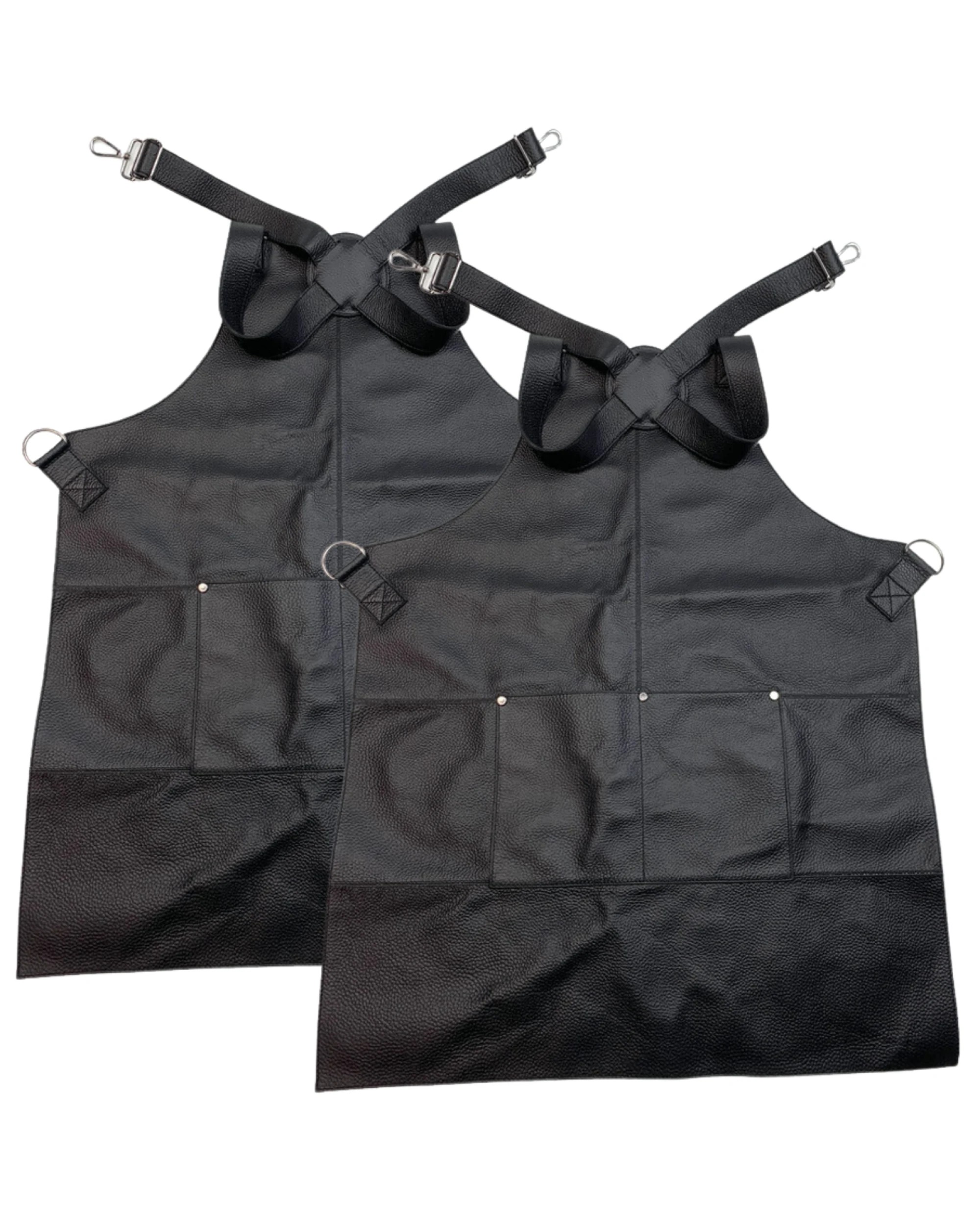1 BR Home Buffalo Leather Cooking Apron with Waterproof Protection, 1 of 4