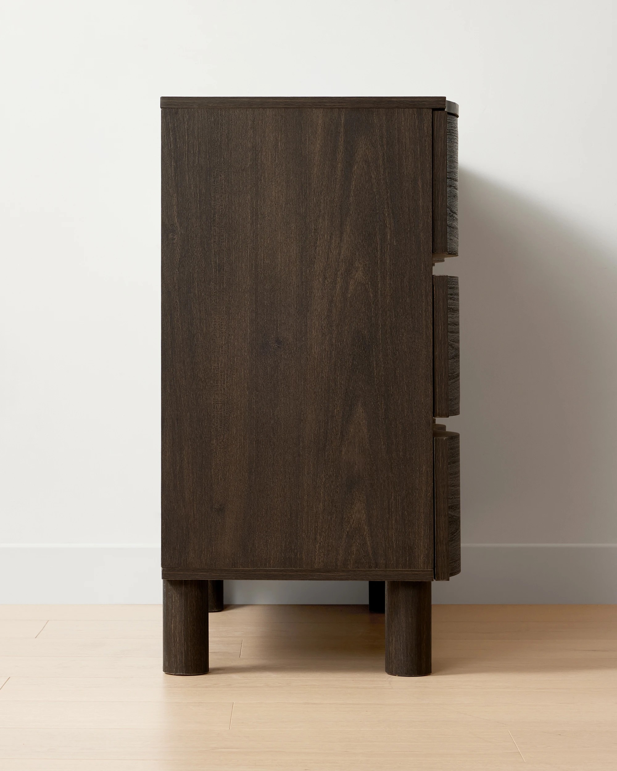 3 Ripple 3 Drawer Chest - Walnut, 3 of 6
