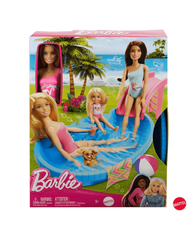 Barbie Doll and Pool Pla
