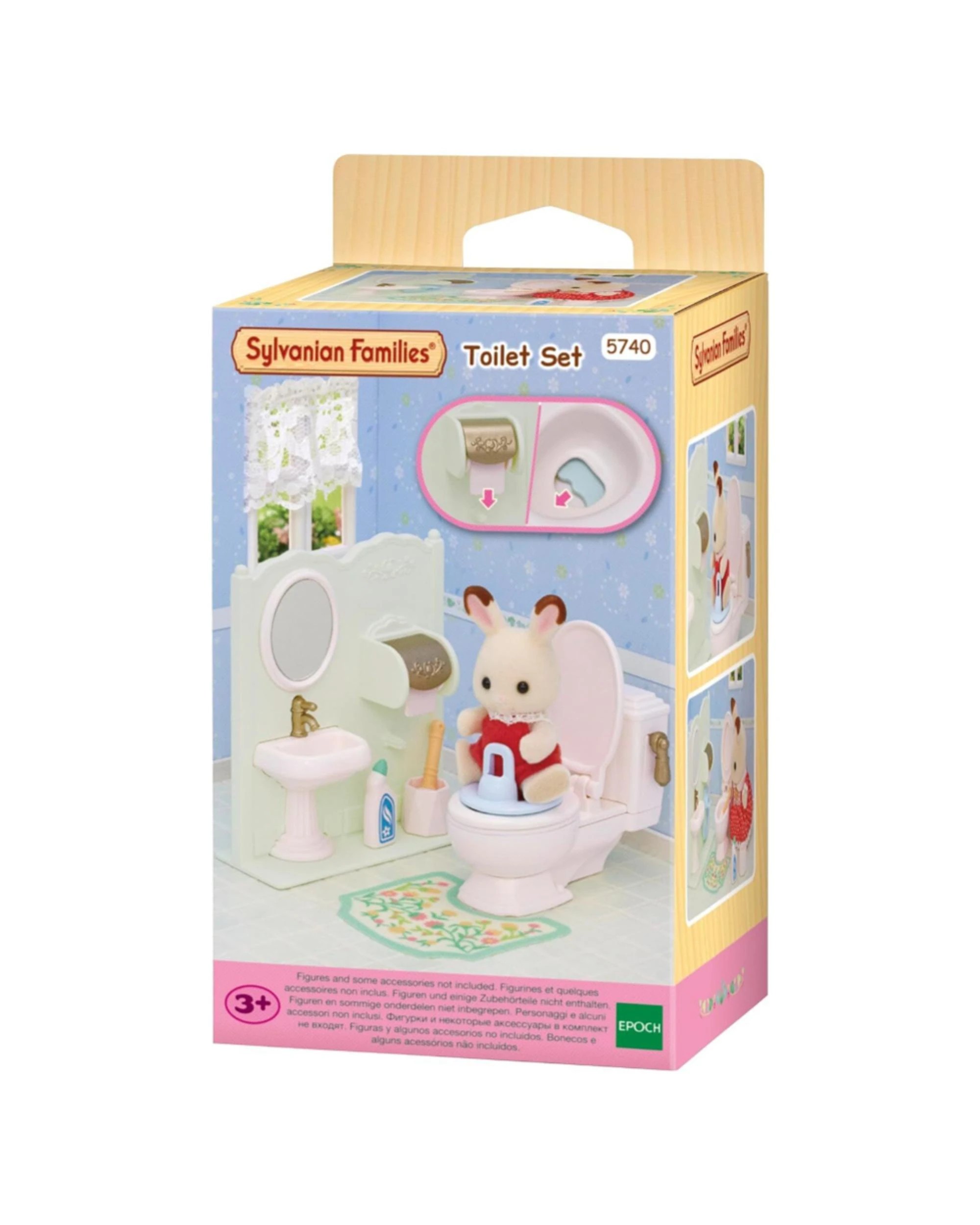 1 Sylvanian Families Toilet Set, 1 of 3