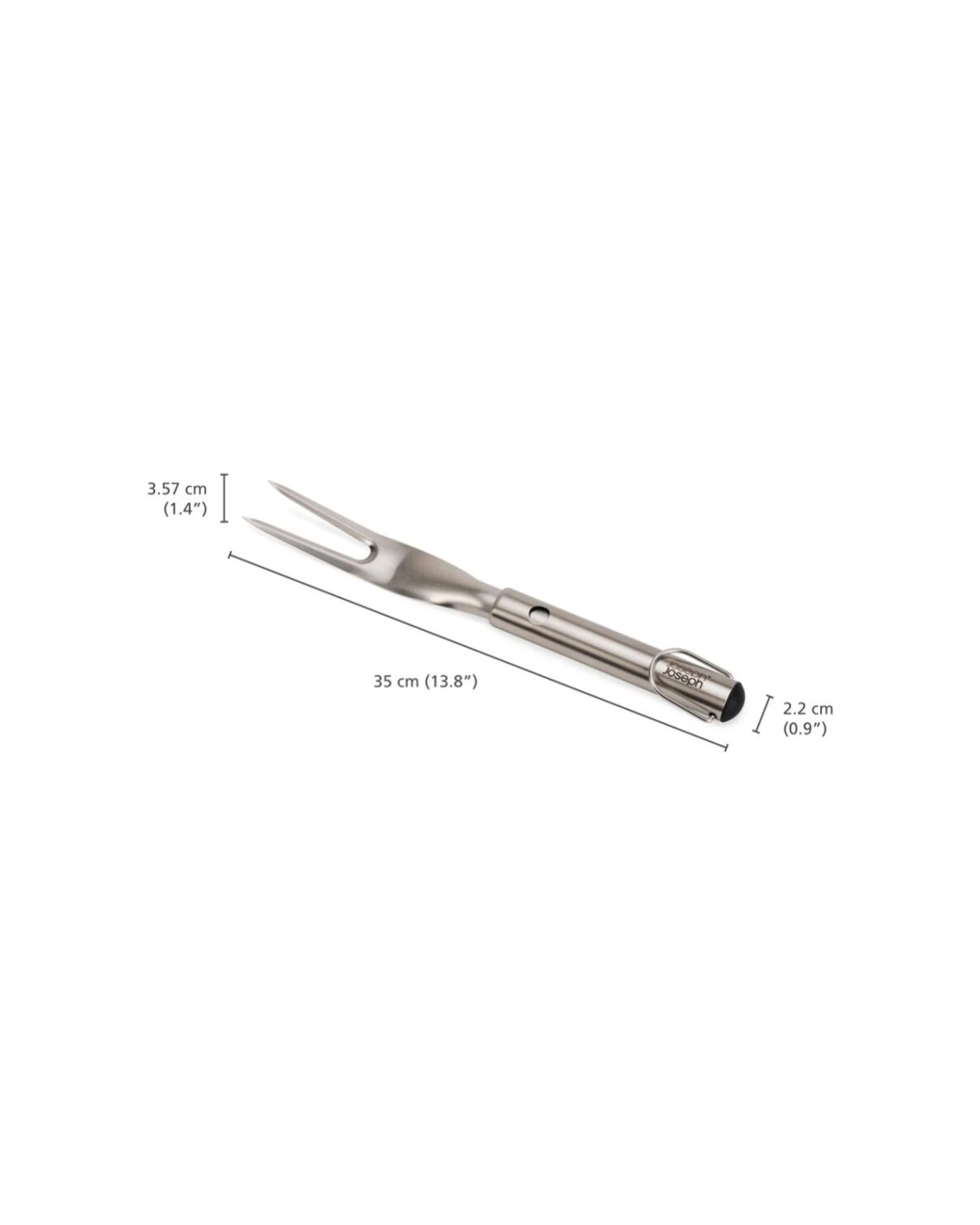 7 Joseph Joseph 2PK GrillOut BBQ Tool Sharp Fork Retractable Head Stainless Steel - Silver, 7 of 7