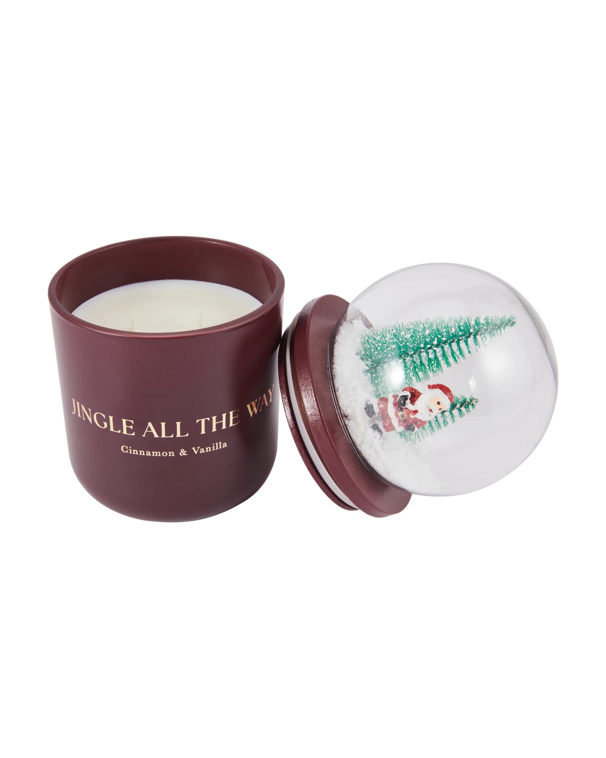 3 Christmas Jingle All the Way Globe Candle, 3 of 6