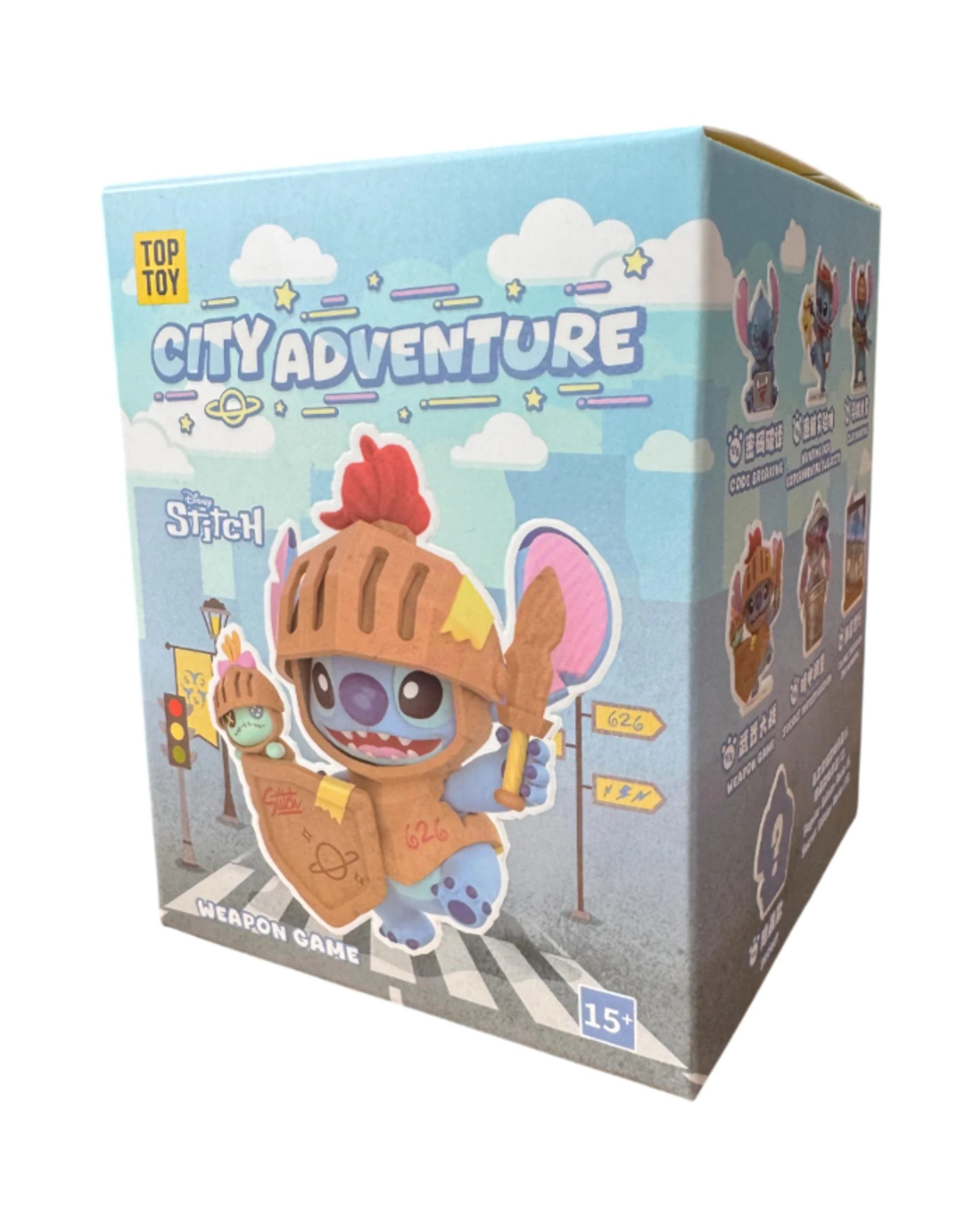 1 Top Toy Disney Stitch City Adventure Series Blind Box, 1 of 5