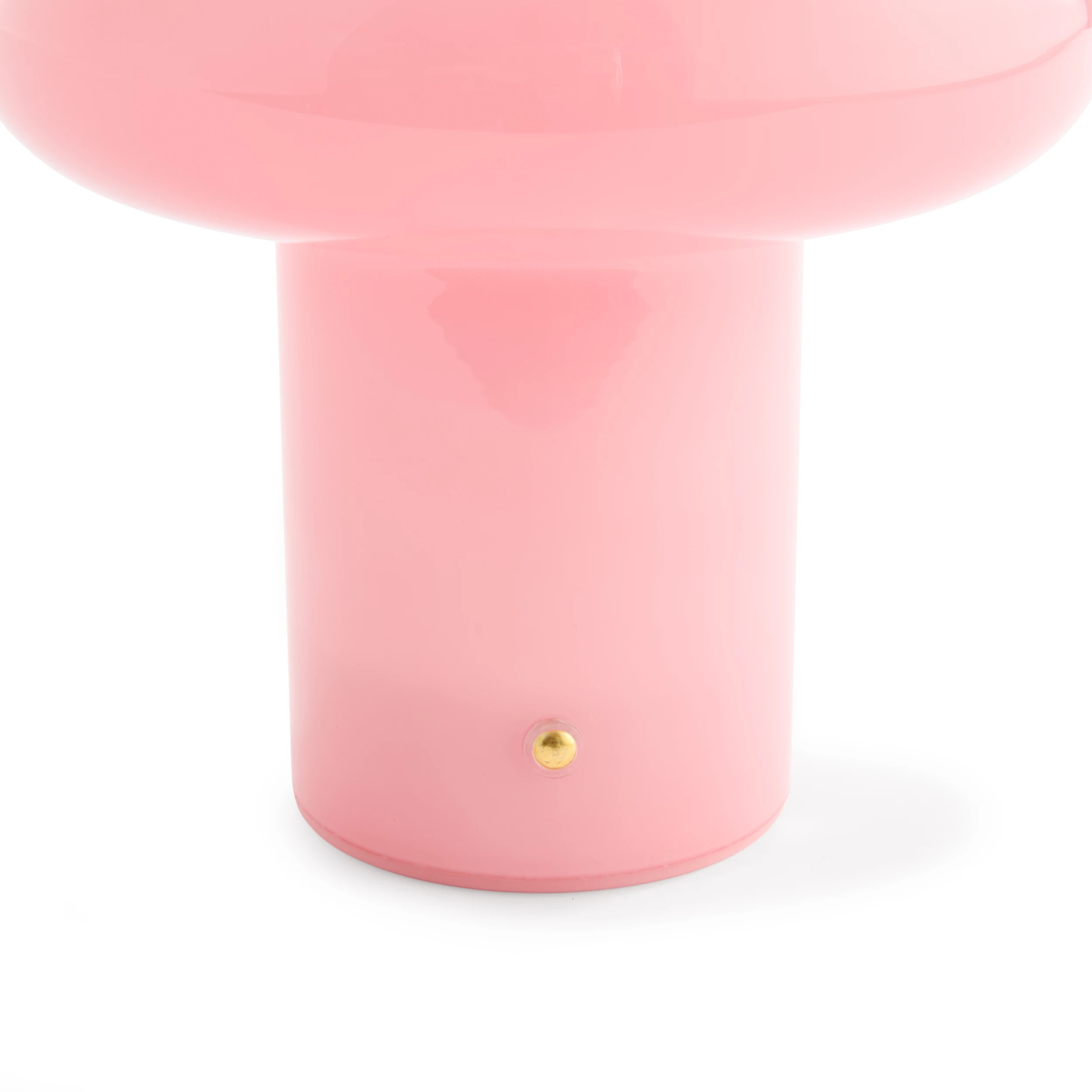 3 Oslo Glass Portable Rechargeable Lamp - Pink, 3 of 8