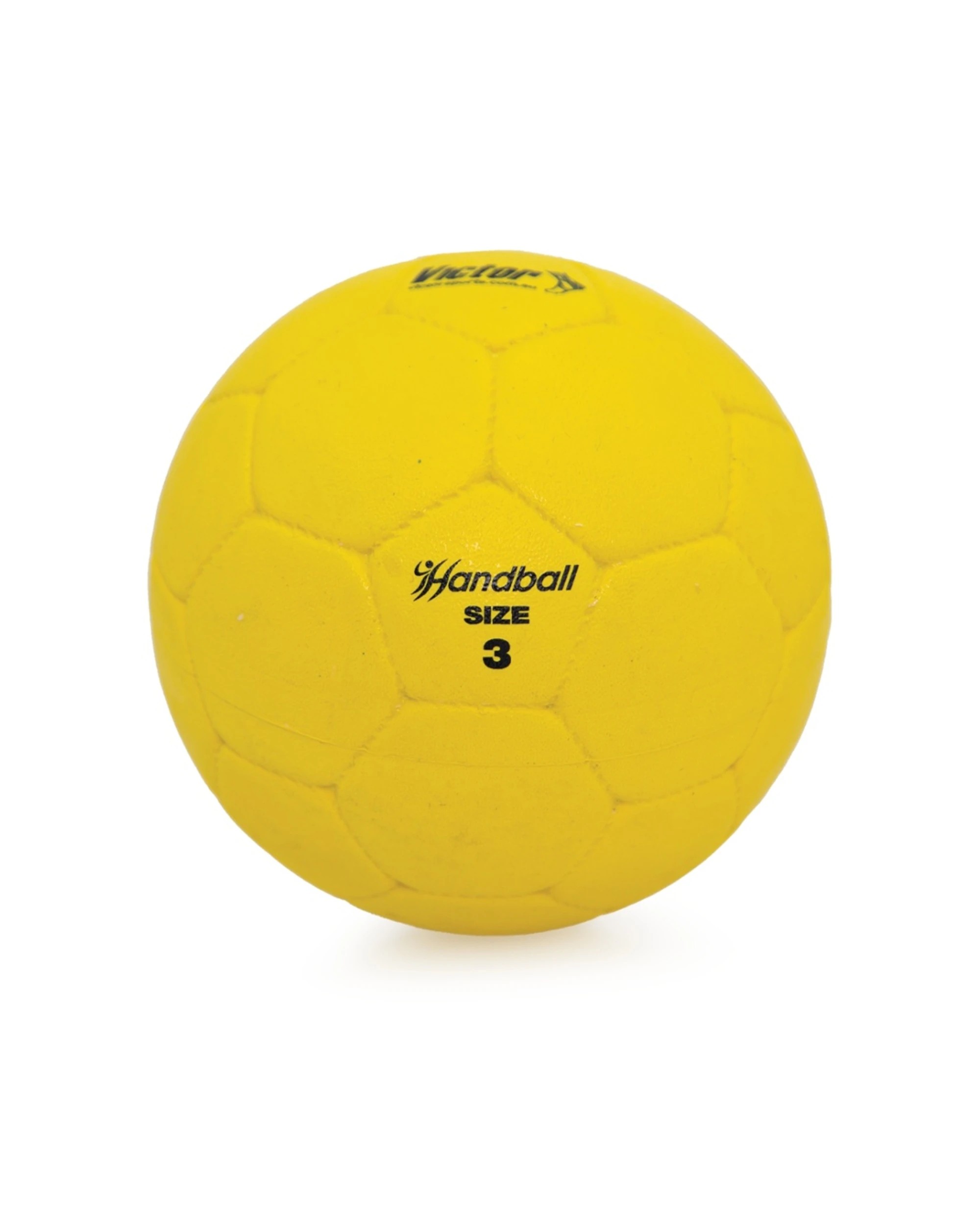 1 Victor Sports Handball Enhanced Grip Soft Touch Cellular Size 3 - Yellow, 1 of 3