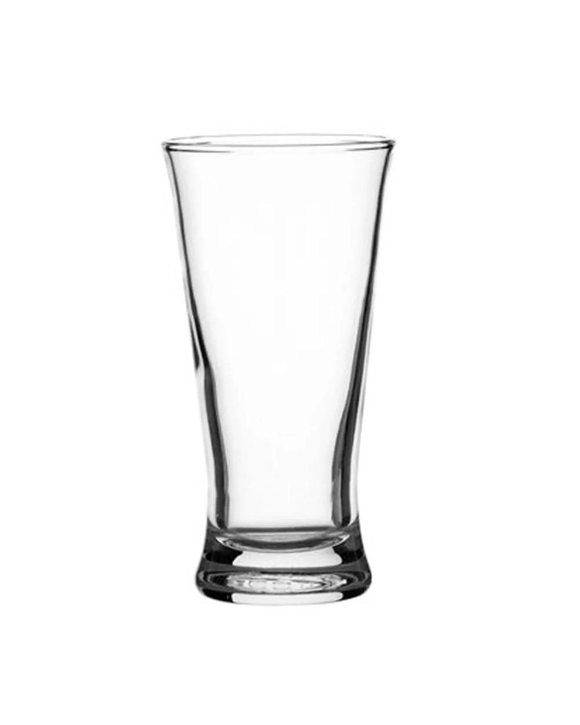 2 Crown Pilsner Beer Glasses 200ml  Set of 12 - Clear, 2 of 3