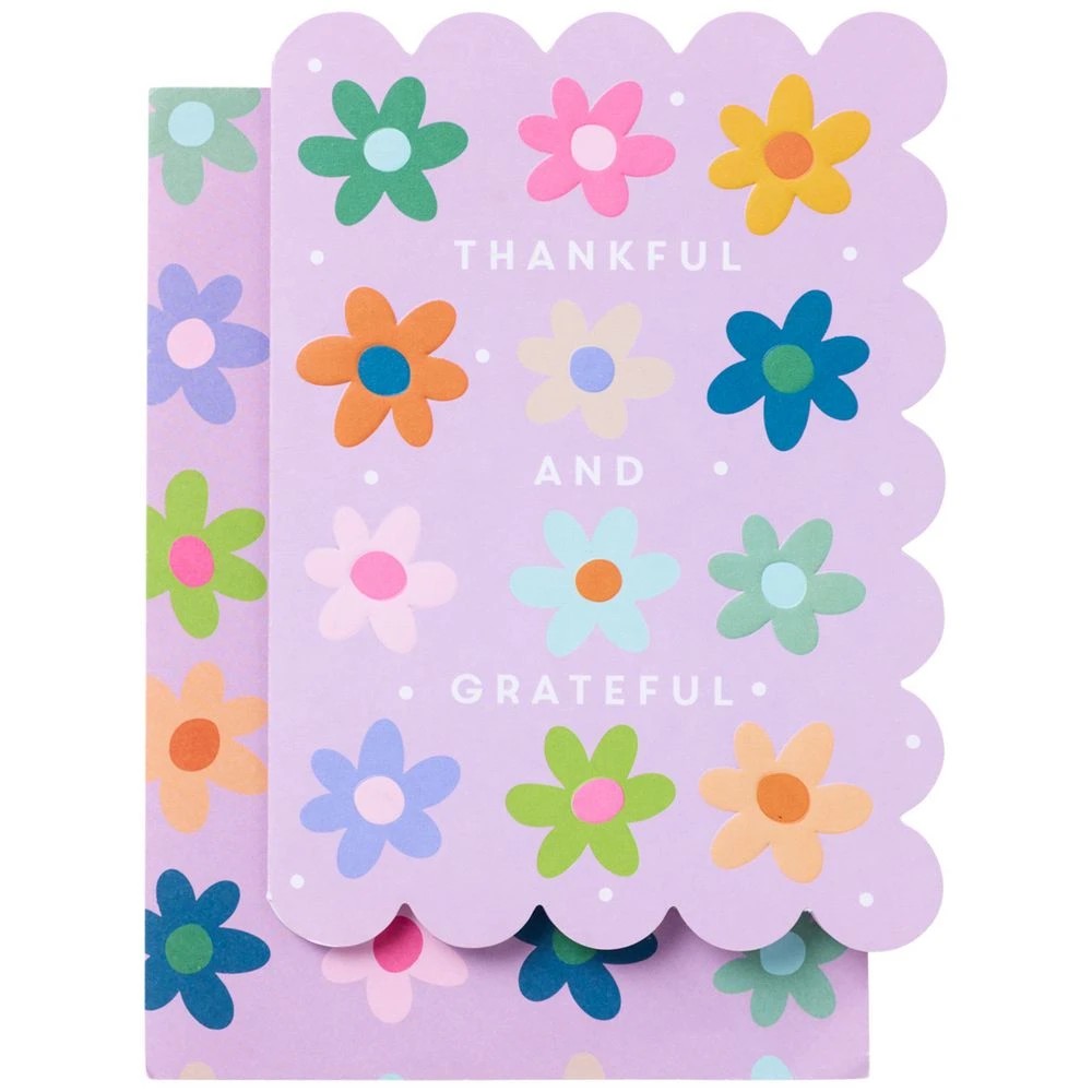 1 Lasting Impressions Card Thankful Flowers, 1 of 2