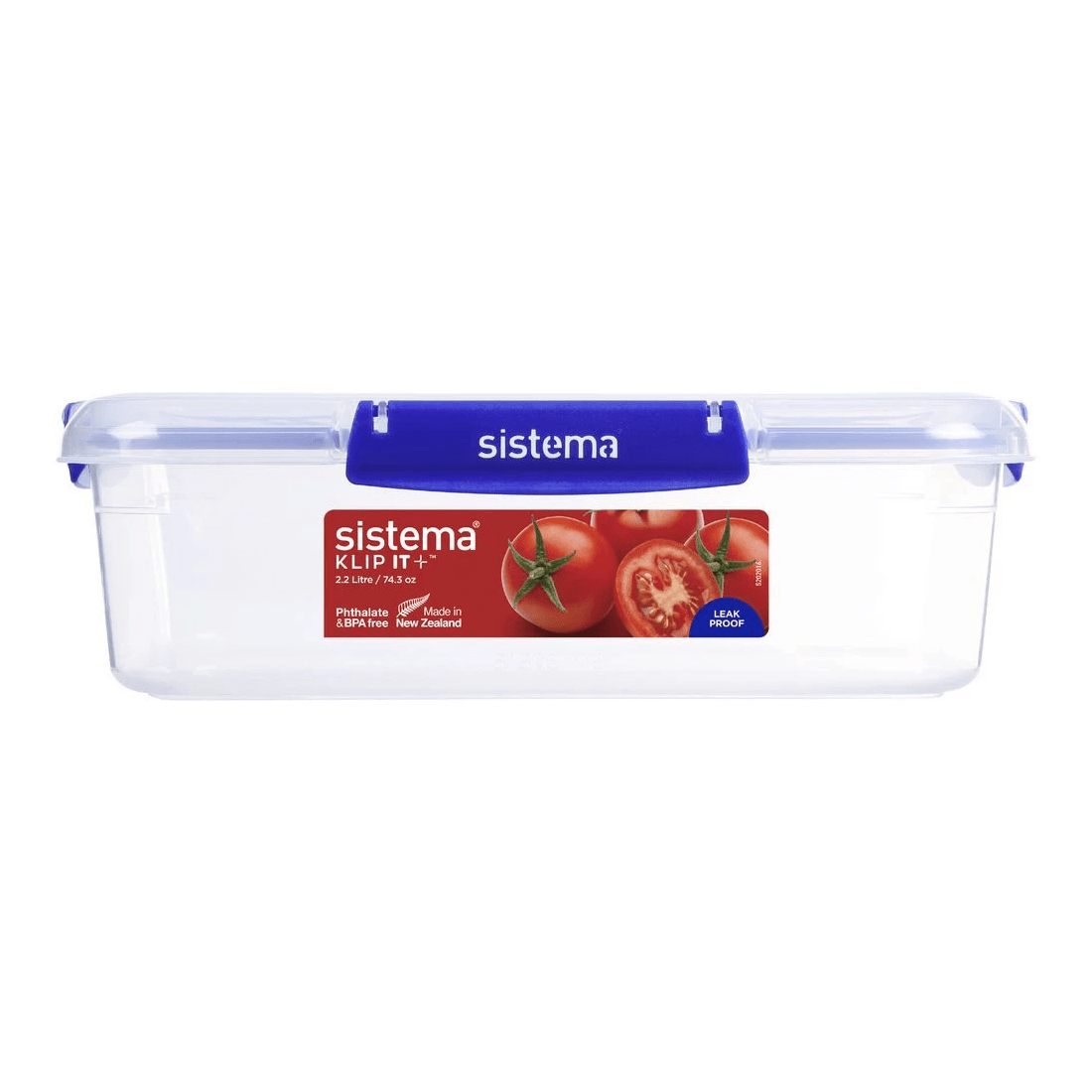 2 Sistema Klip It Plus 2.2L Rectangle Container, 2 of 3
