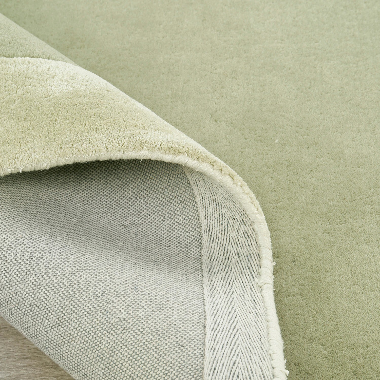 6 Common Ground Rugs Nexus 225x155cm - Medium Hand Tufted Wool Floor Rug - Green, 6 of 7