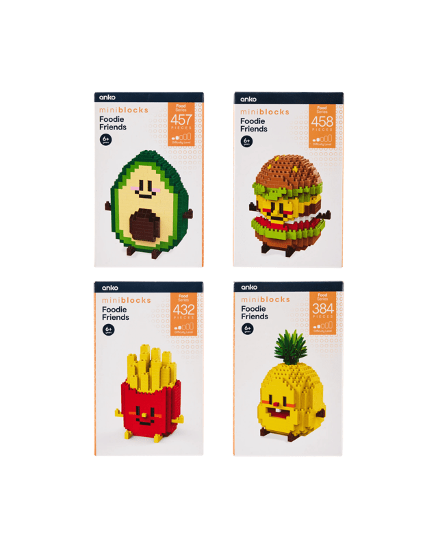 Mini Blocks Food Series: Foodie Friends - Asso