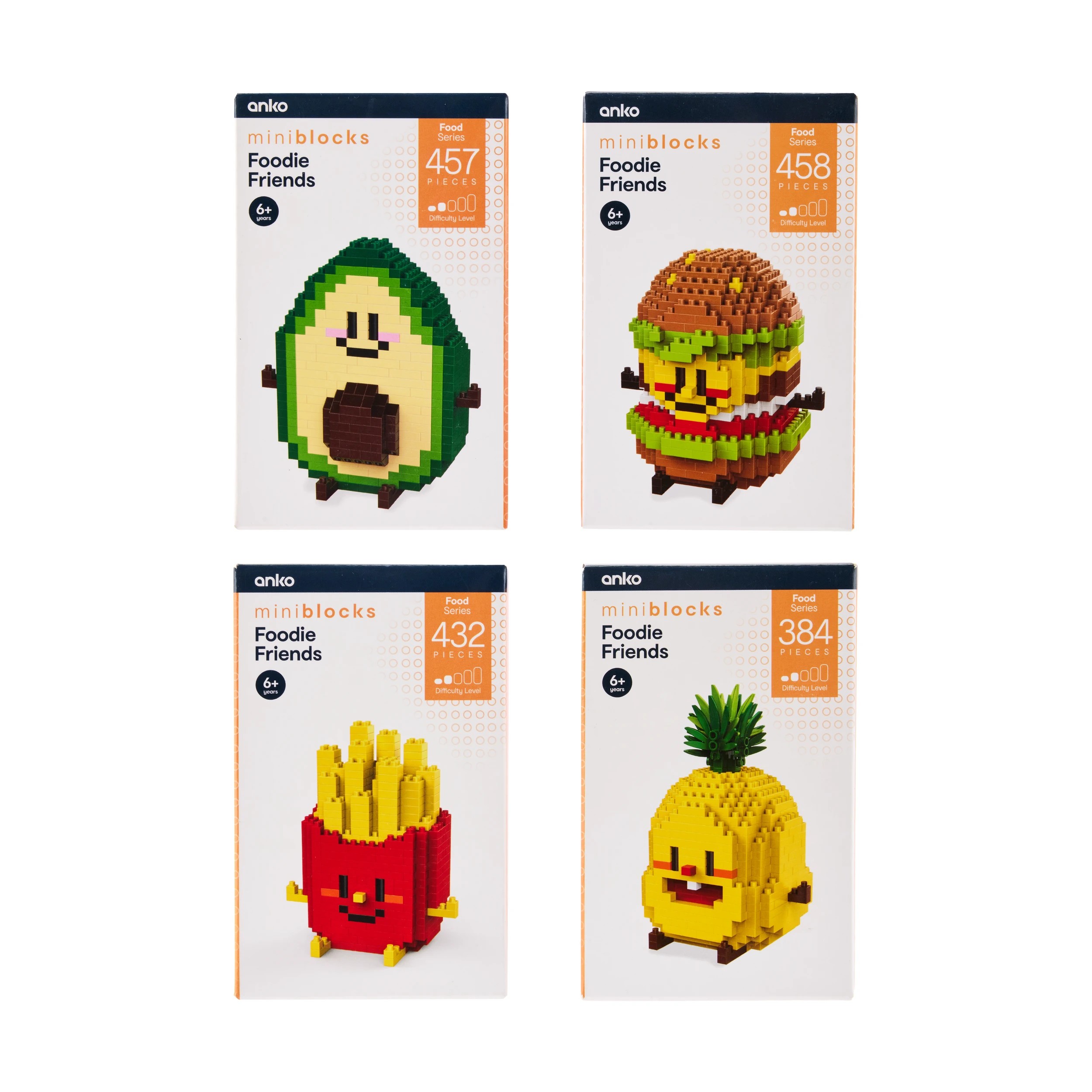 1 Mini Blocks Food Series: Foodie Friends - Assorted, 1 of 8