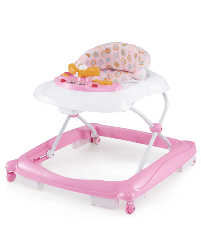 Costway Foldable Ride on Car Adjustable Push Walker - 