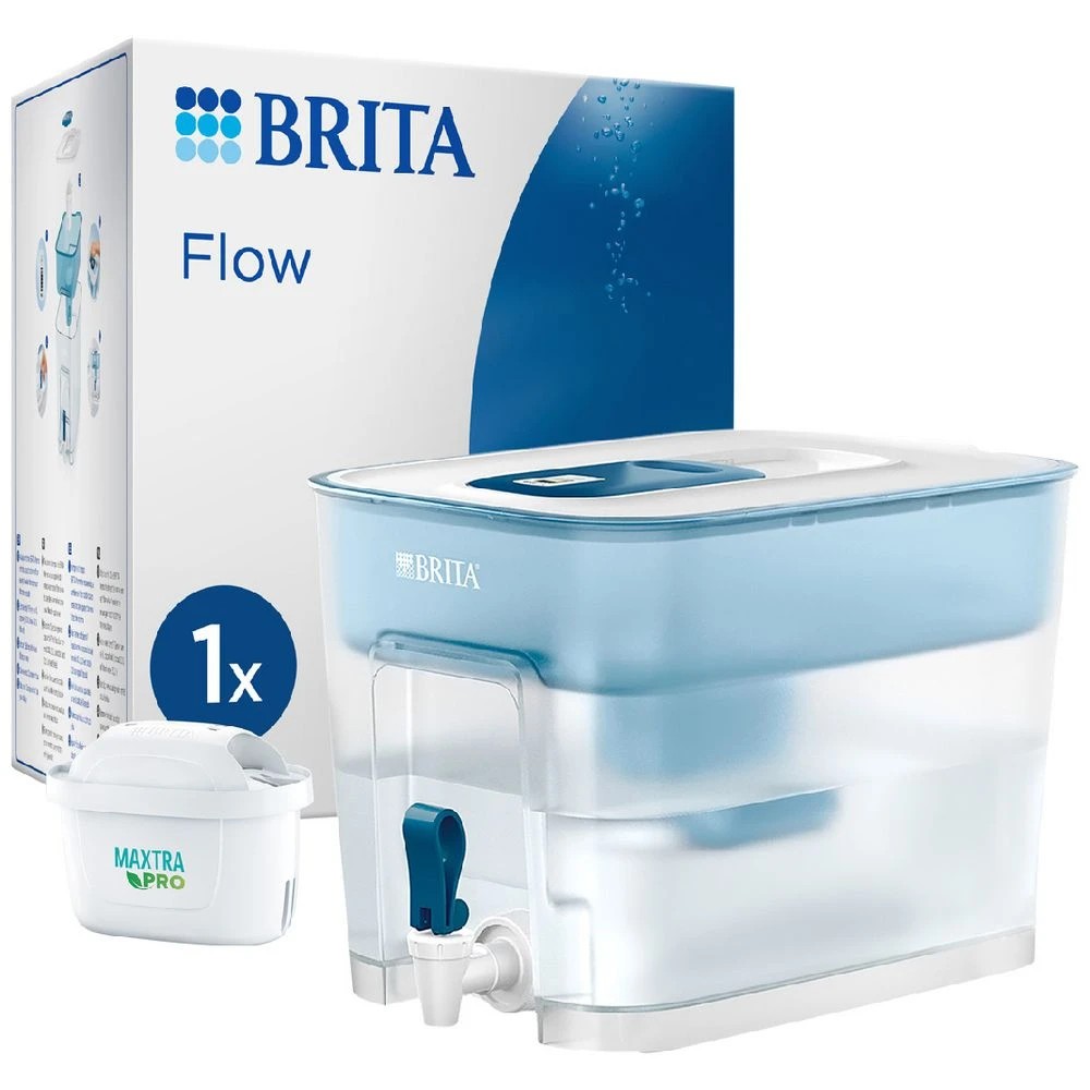 1 BRITA Water Filter Flow Cask 8.2L Blue, 1 of 7