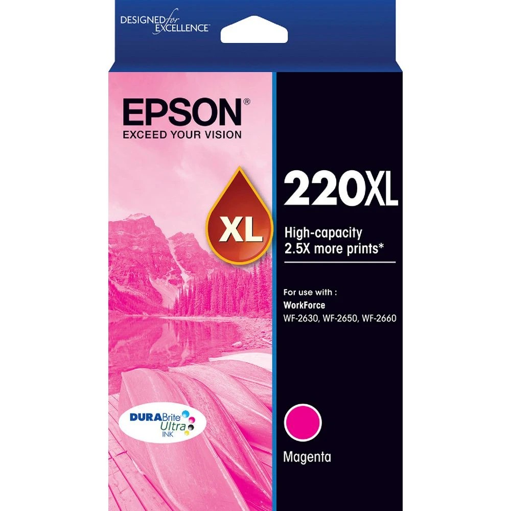 1 Epson 220XL Ink Magenta, 1 of 1
