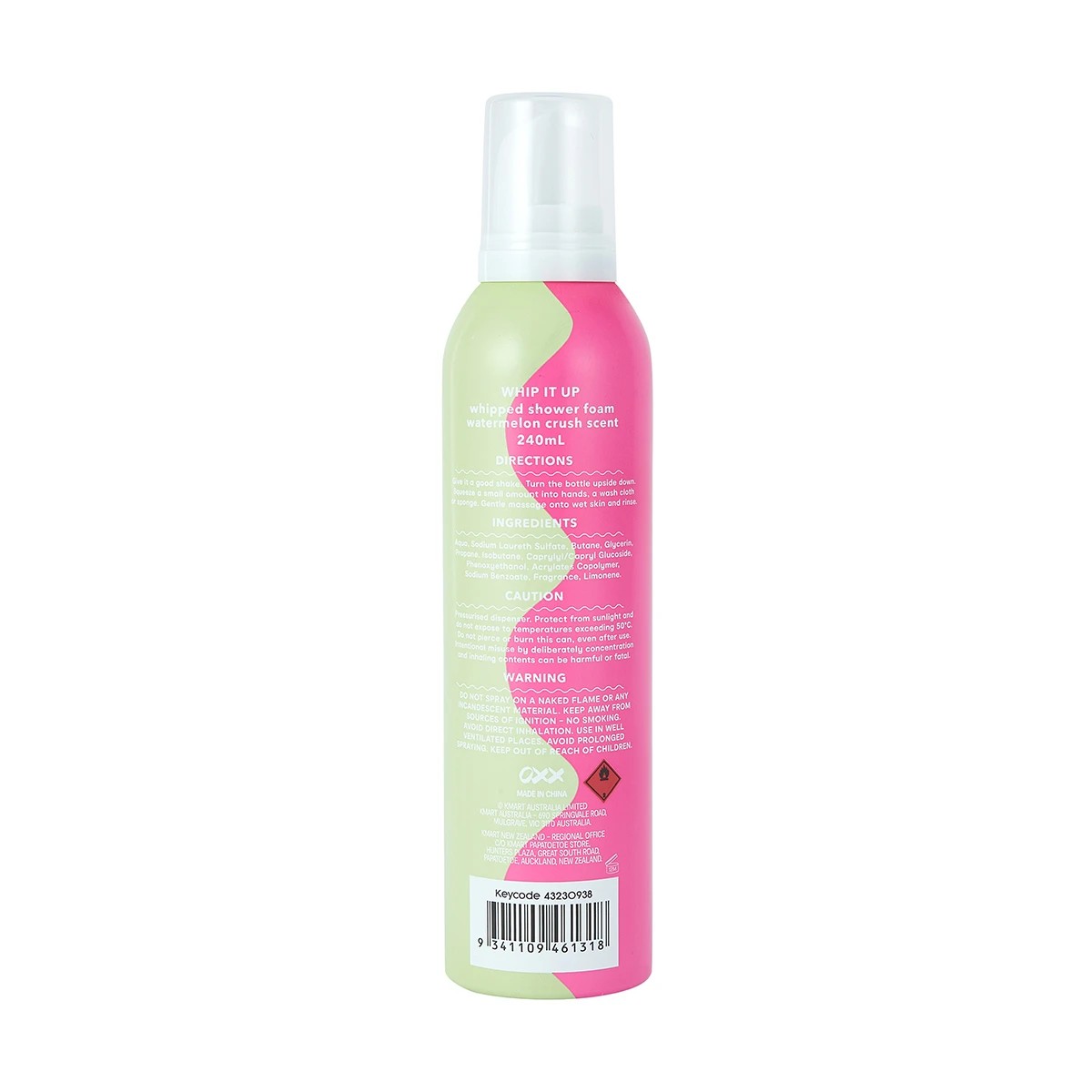 3 Whip It Up Whipped Shower Foam 240ml - Watermelon Crush Scent, 3 of 6