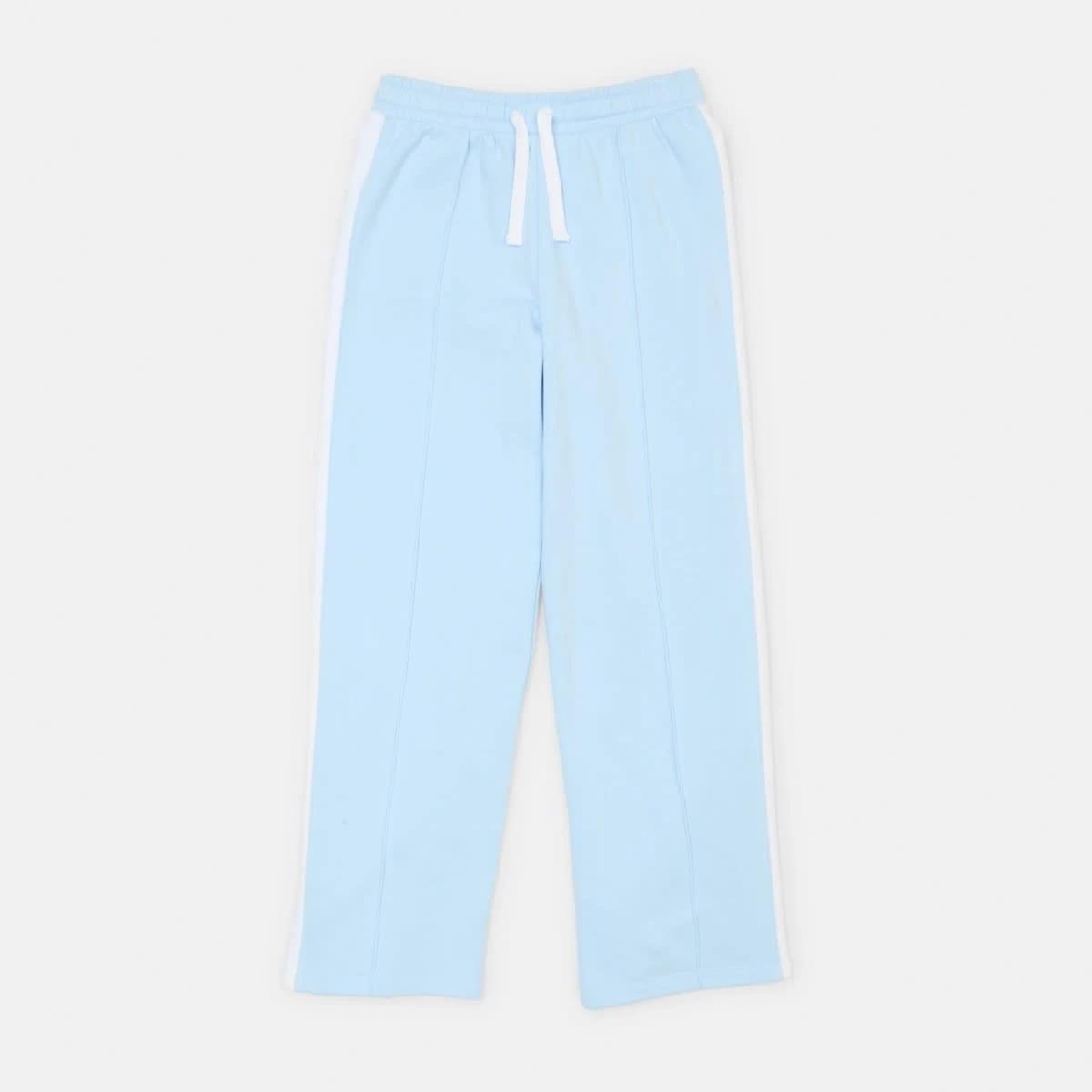 7 Stripe Wide Leg Trackpants Doll Blue, 7 of 8
