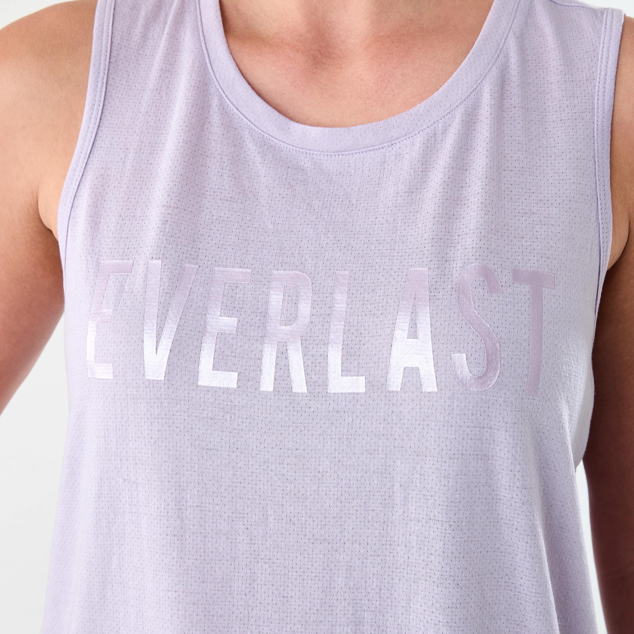 5 Everlast Womens Keyhole Tank EVERLAST SIMPLE LOGO GAL LILAC, 5 of 6