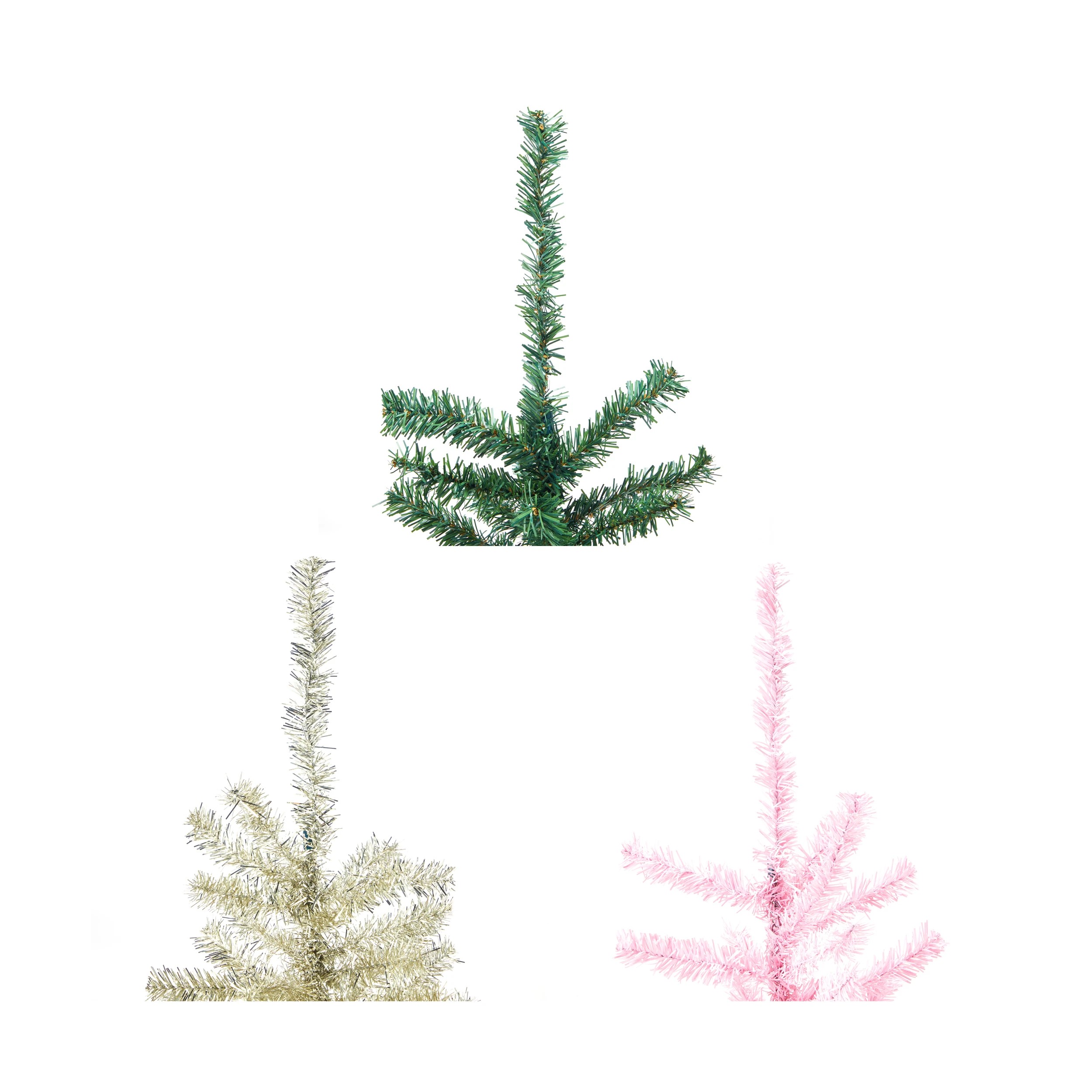 2 90cm (3ft) Christmas Tree - Assorted, 2 of 5