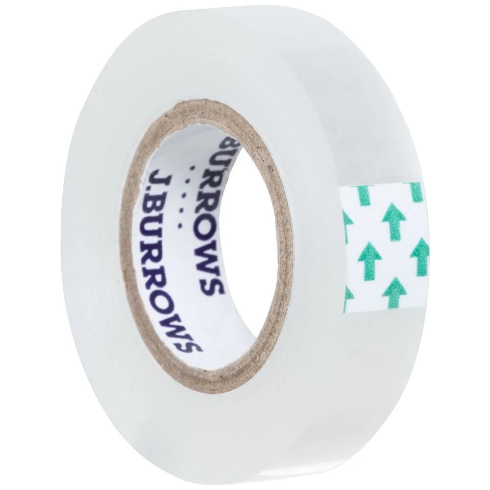 2 J.Burrows Clear Tape Roll 12mmX25m 12 Pack, 2 of 2