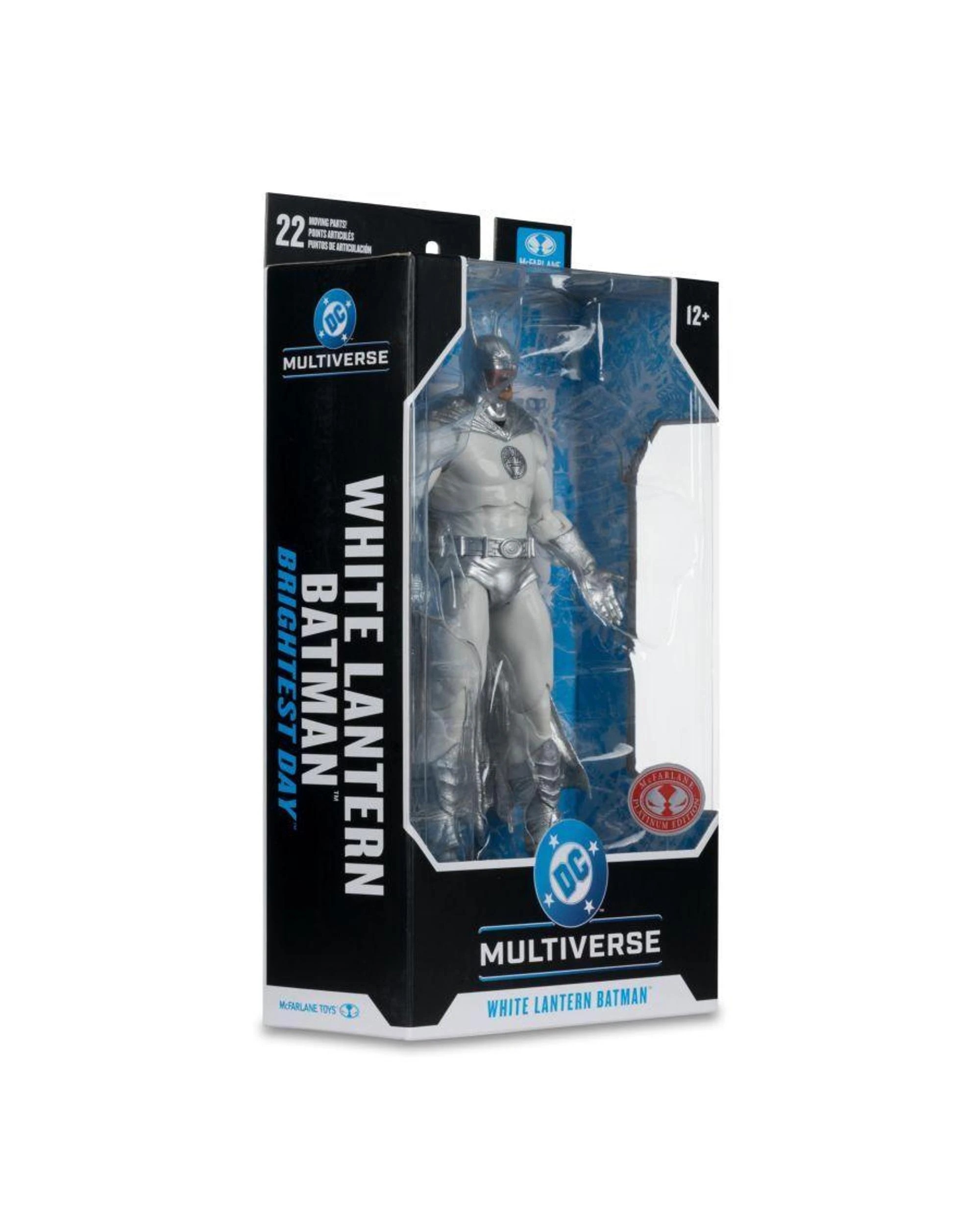 8 McFarlane DC Multiverse Brightest Day White Lantern Batman Platinum Edition 7 inch Action Figure, 8 of 9