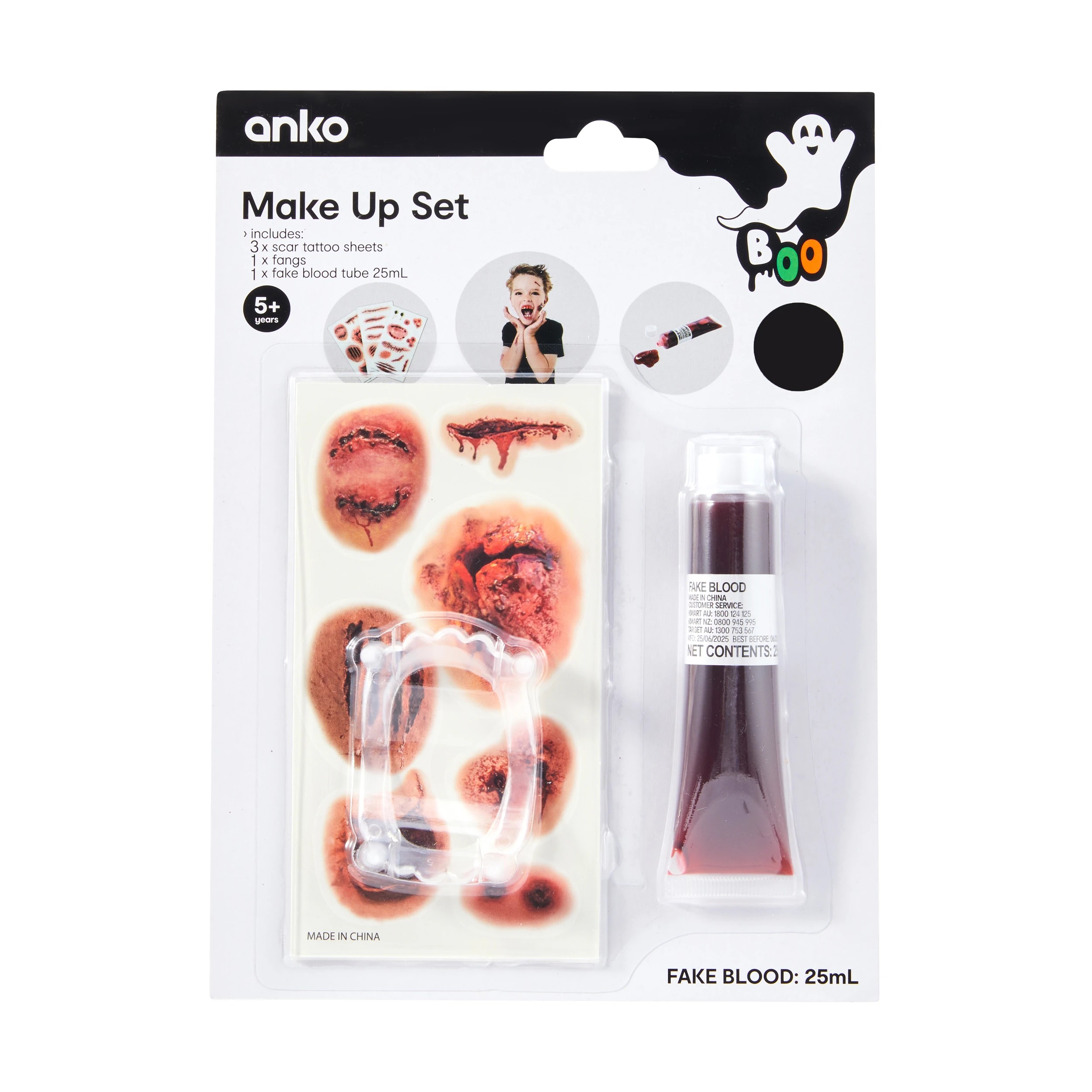 1 Halloween Makeup Set, 1 of 6