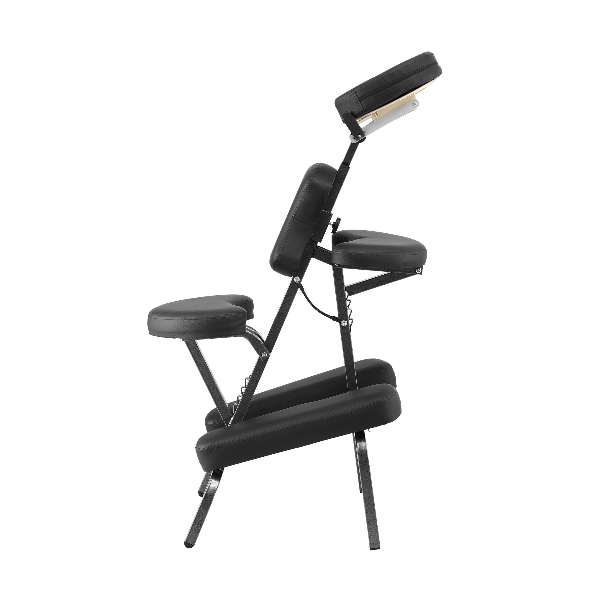 3 Zenses Portable Massage Chair Lightweight Folding Tattoo Lash Beauty Bed - Black, 3 of 4