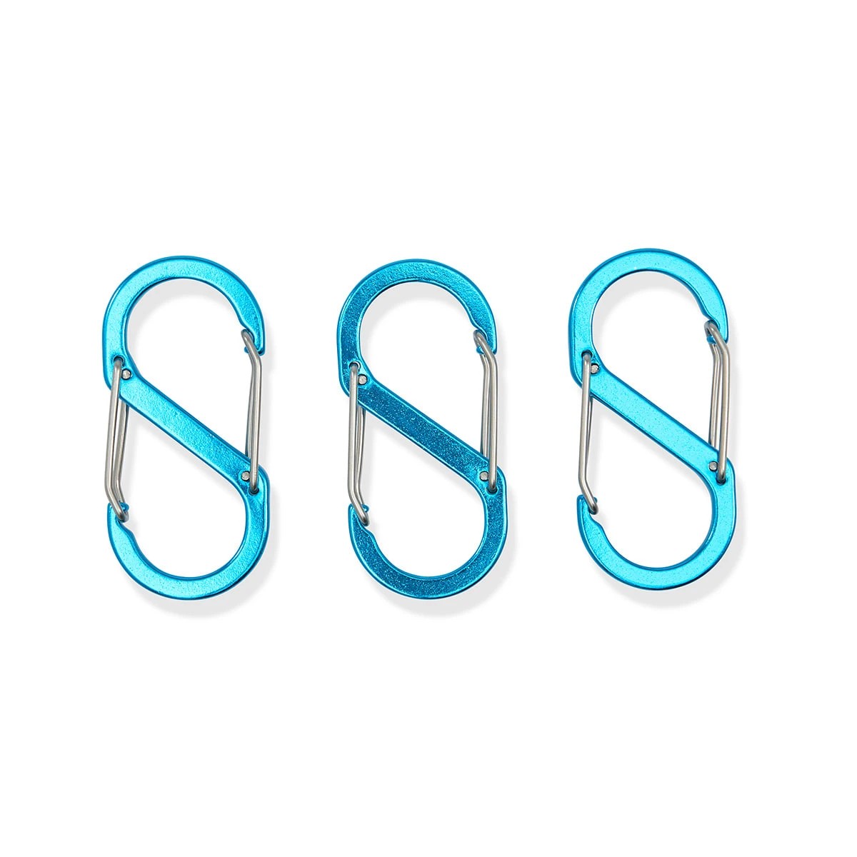 5 3 Pack Double Lock Hook Carabiners, 5 of 5