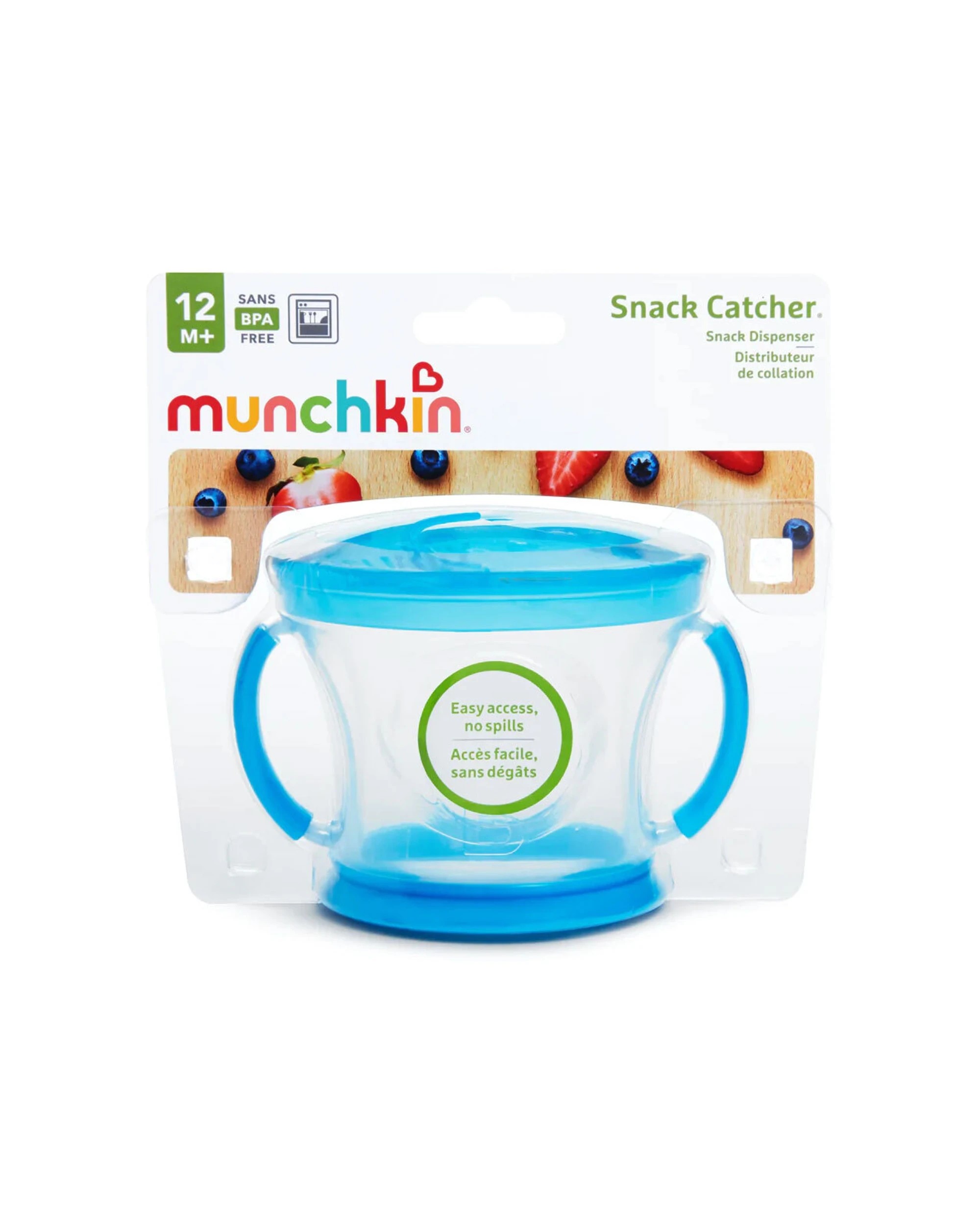 10 Munchkin Baby Snack Catcher Dispenser 12 Months Plus Spill-Proof Toddler Cup - Assorted, 10 of 10
