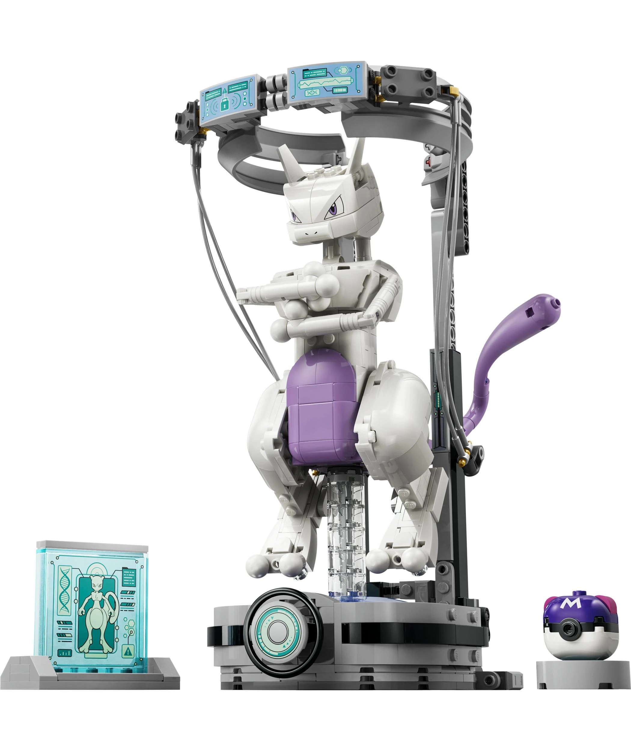 3 LEGO Pokemon SMART Play: Mewtwo's Lab Break 72163, 3 of 11