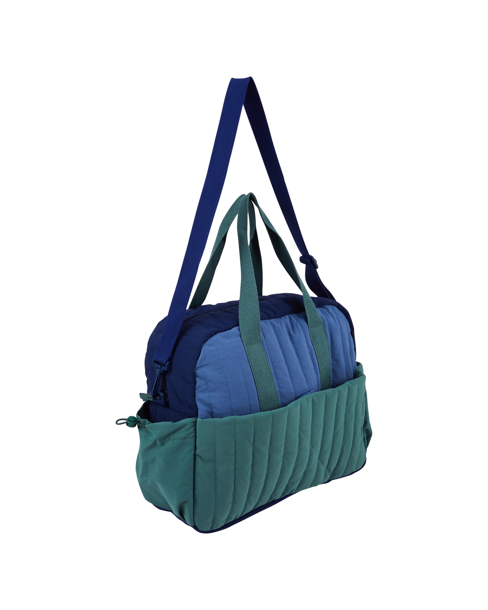 1 Quilted Overnight Bag - Blue, 1 of 5