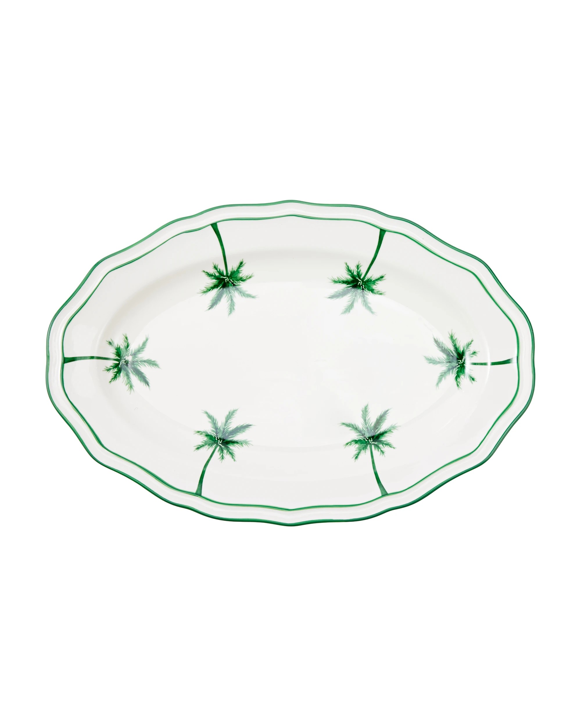 3 Palm Oval Platter, 3 of 5