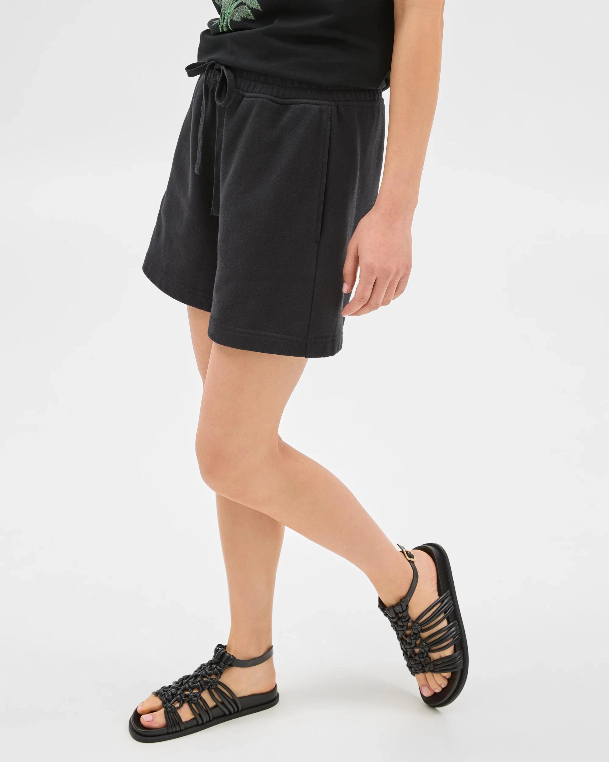 3 Target Australian Cotton Jersey Pull On Shorts BLACK, 3 of 6