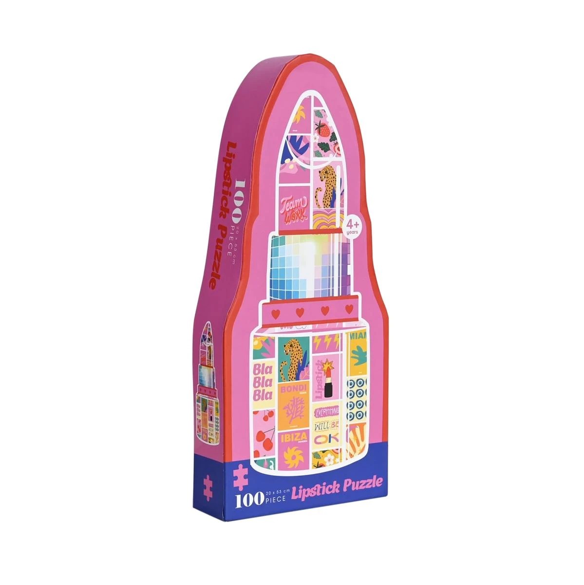 2 100 Piece Cupcake and Lipstick Puzzles - Assorted, 2 of 10