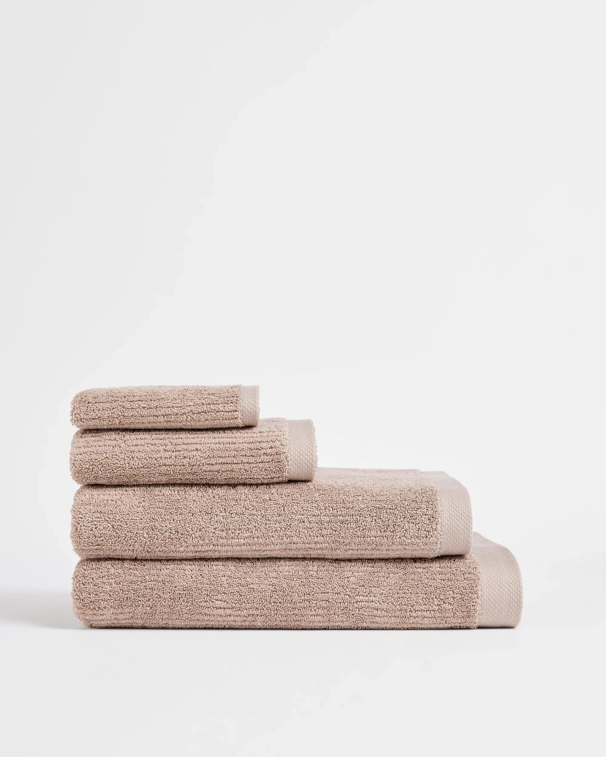 3 Target Piper Australian Cotton Ribbed Bath Sheet - Natural, 3 of 3