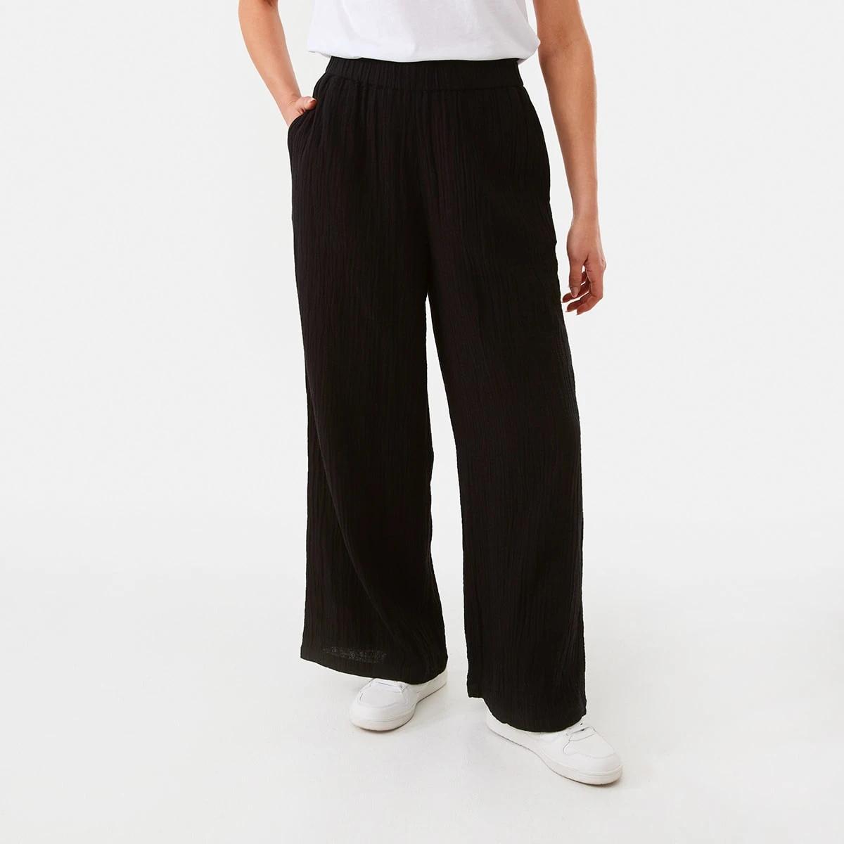 1 Double Cloth Pants Black, 1 of 5