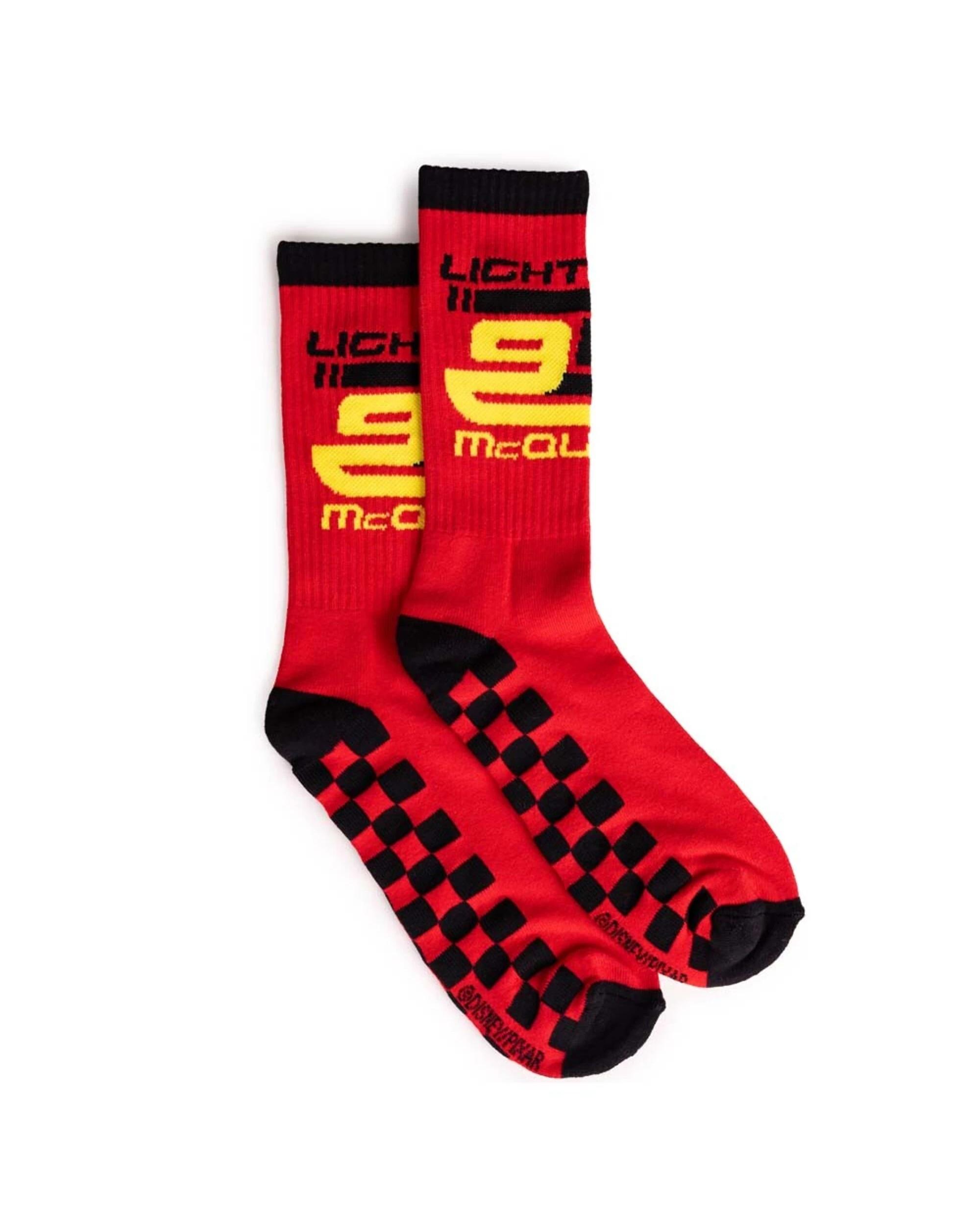 1 Disney - Cars - Lightning McQueen Sport Socks RED, 1 of 2