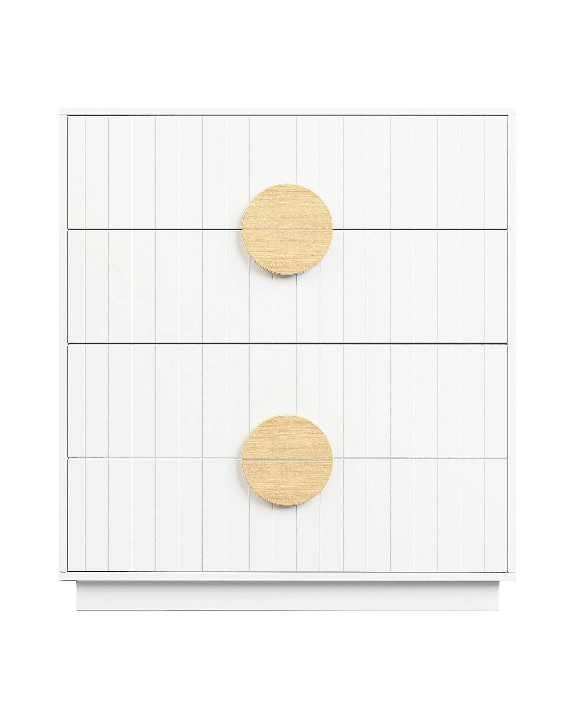 2 Sarantino Rocco Chest of Drawers - White, 2 of 10