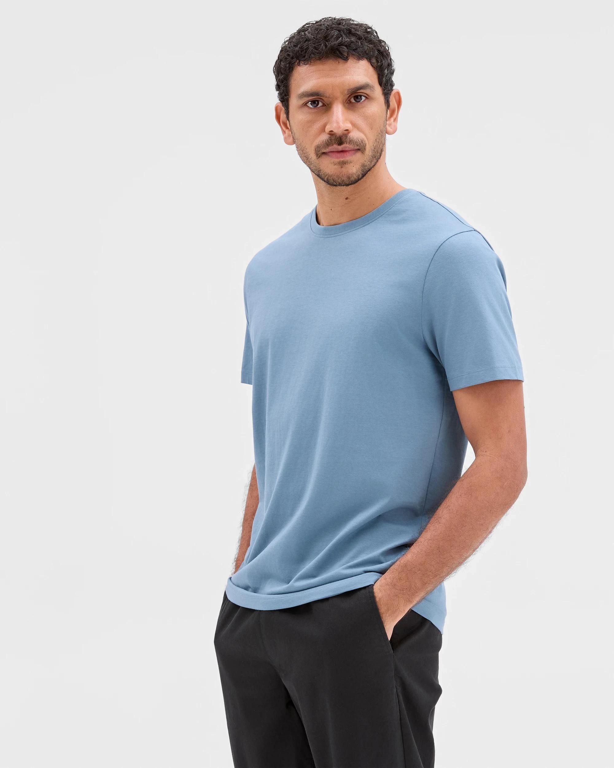 2 Target Australian Cotton T-Shirt BLUE STONE, 2 of 5