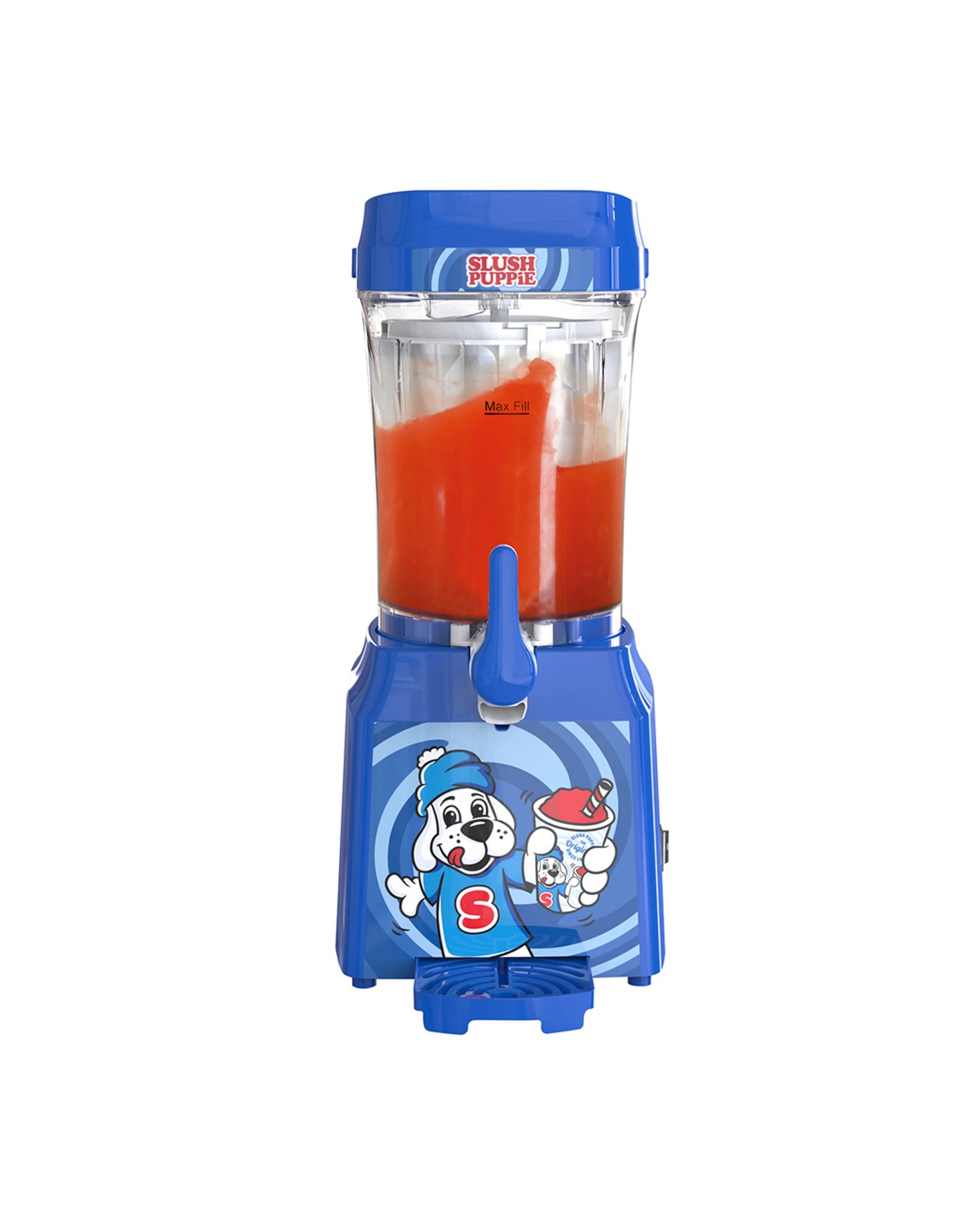 1 Slush Puppie Slushie Maker Machine 1L Compact Countertop Foot Pedal Party
 - blue, 1 of 8