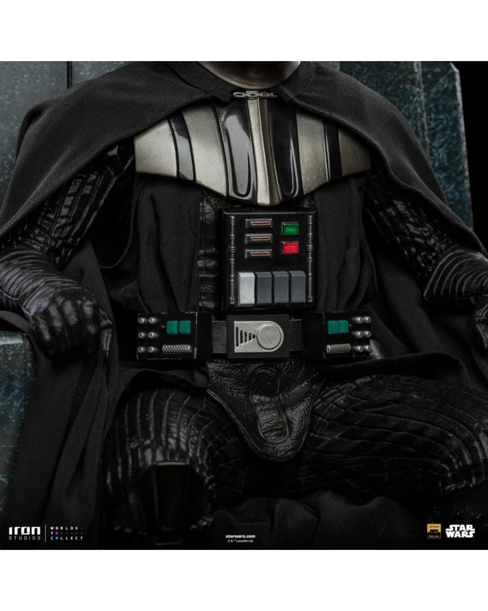 8 Star Wars Darth Vader Darth Vader on Throne 1:10 Scale Statue, 8 of 10