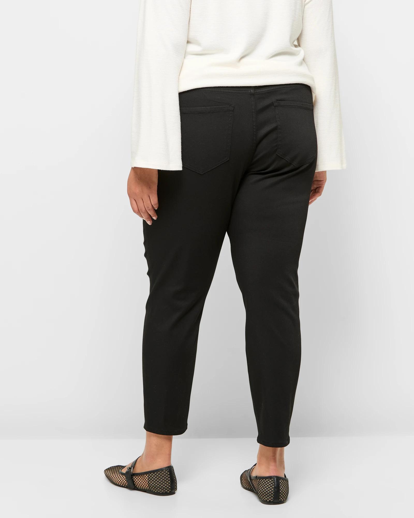 4 Target Plus Size Ankle Length Denim Jeggings - Lydia BLACK, 4 of 5