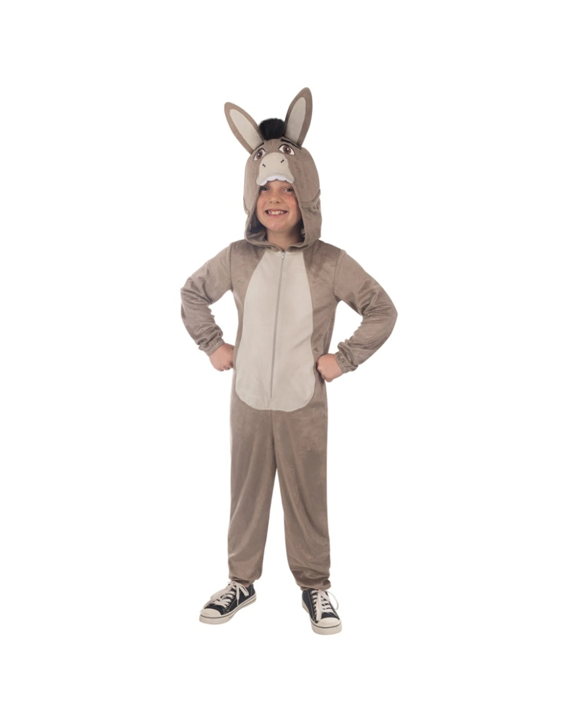 1 Rubies Shrek Donkey Suit Costume Child Male Size L - Grey, 1 of 1