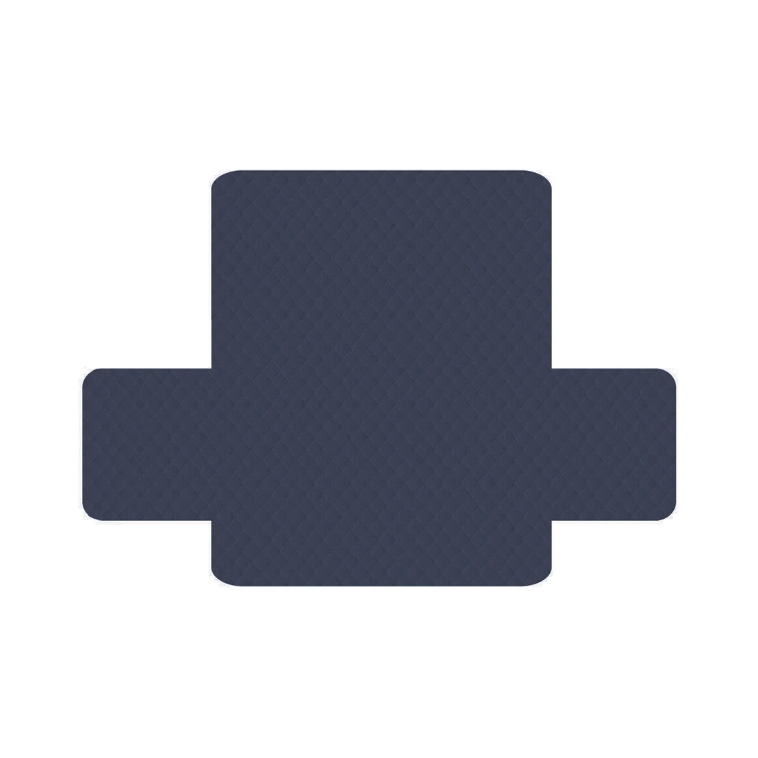 1 Artiss Sofa Cover Couch Covers 3 Seater Quilted Dark - Grey, 1 of 7